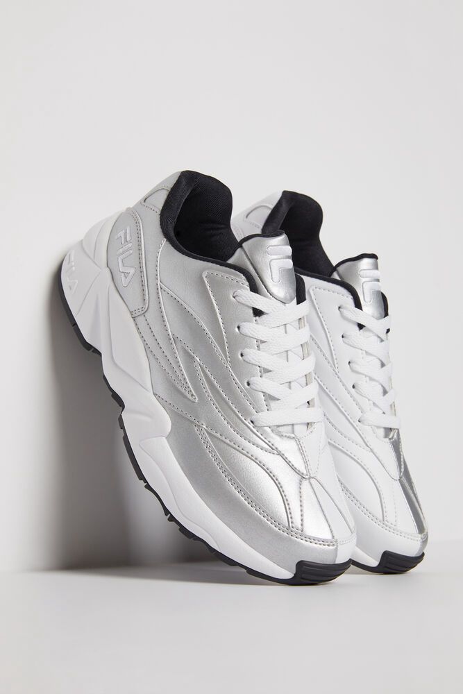 Fila V94m 50/50 Silver Sneakers Womens - NZ 31204-LNZE